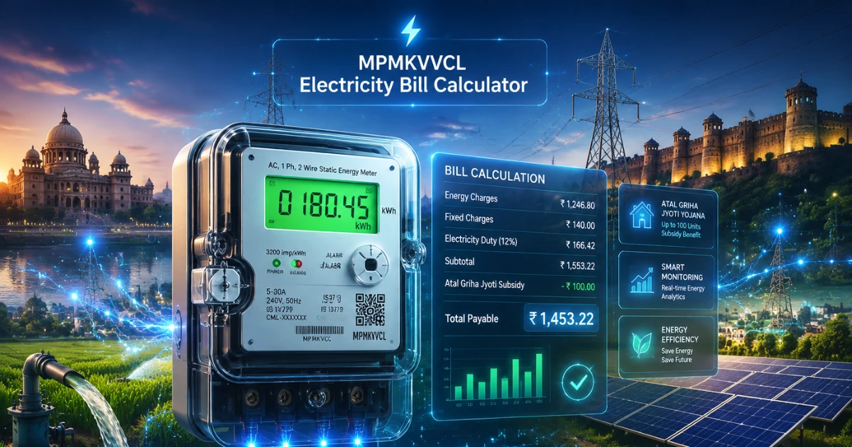 MPMKVVCL Electricity Tariff Rates 2026 (Latest Updated)
