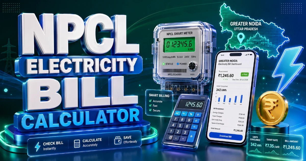 1 Unit Electricity Price in NPCL 2026 (Latest Updated)