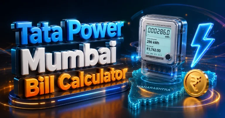 Tata Power Mumbai Bill Calculator 2026 (Latest Updated)
